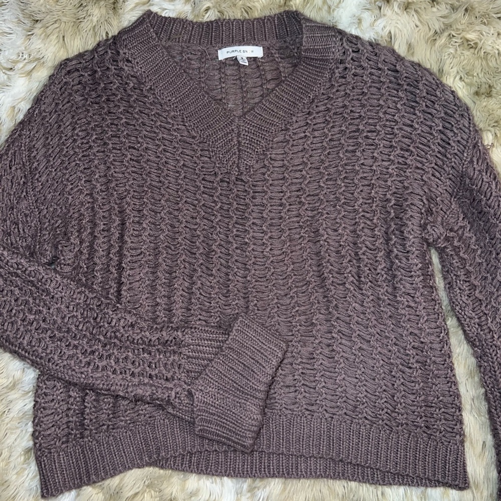 Lavender sweater